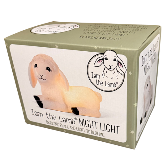 Psalm 23 Bedtime Set – Children’s Book & Lamb Night Light
