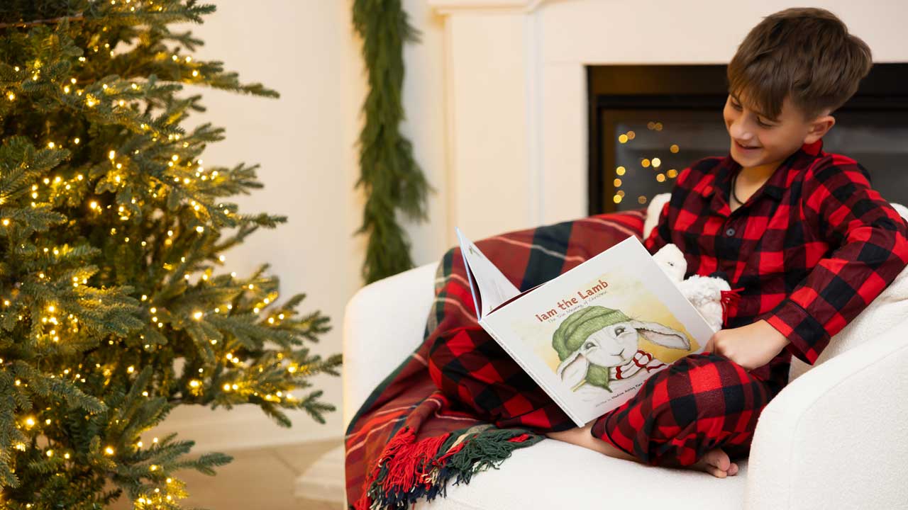 Story time by the tree