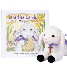 Load image into Gallery viewer, Iam The Lamb Book &amp; Plush - &quot;The True Meaning of Easter&quot;
