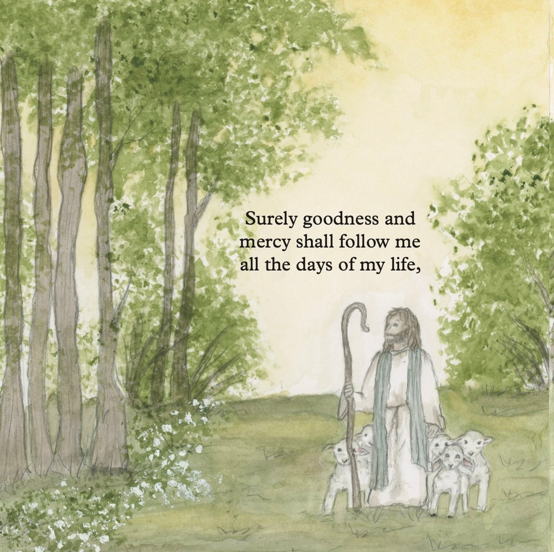 Psalm 23 Bedtime Set – Children’s Book & Lamb Night Light