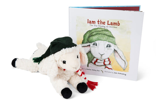 Iam The Lamb Book & Plush - "The True Meaning of Christmas"