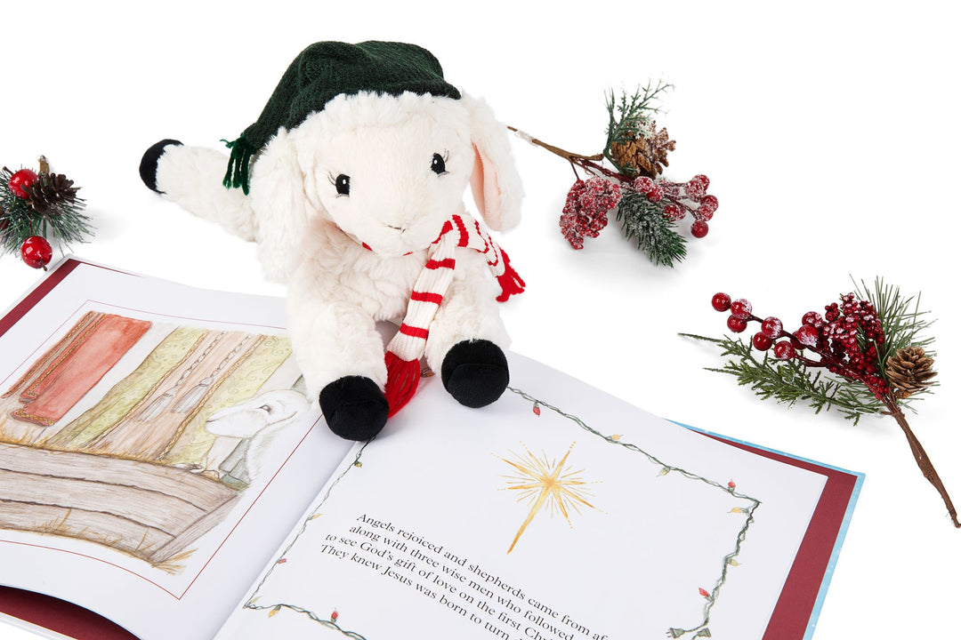 Iam The Lamb Book & Plush - "The True Meaning of Christmas"